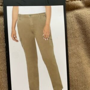 - Well worn ladies tencel blend cargo pants